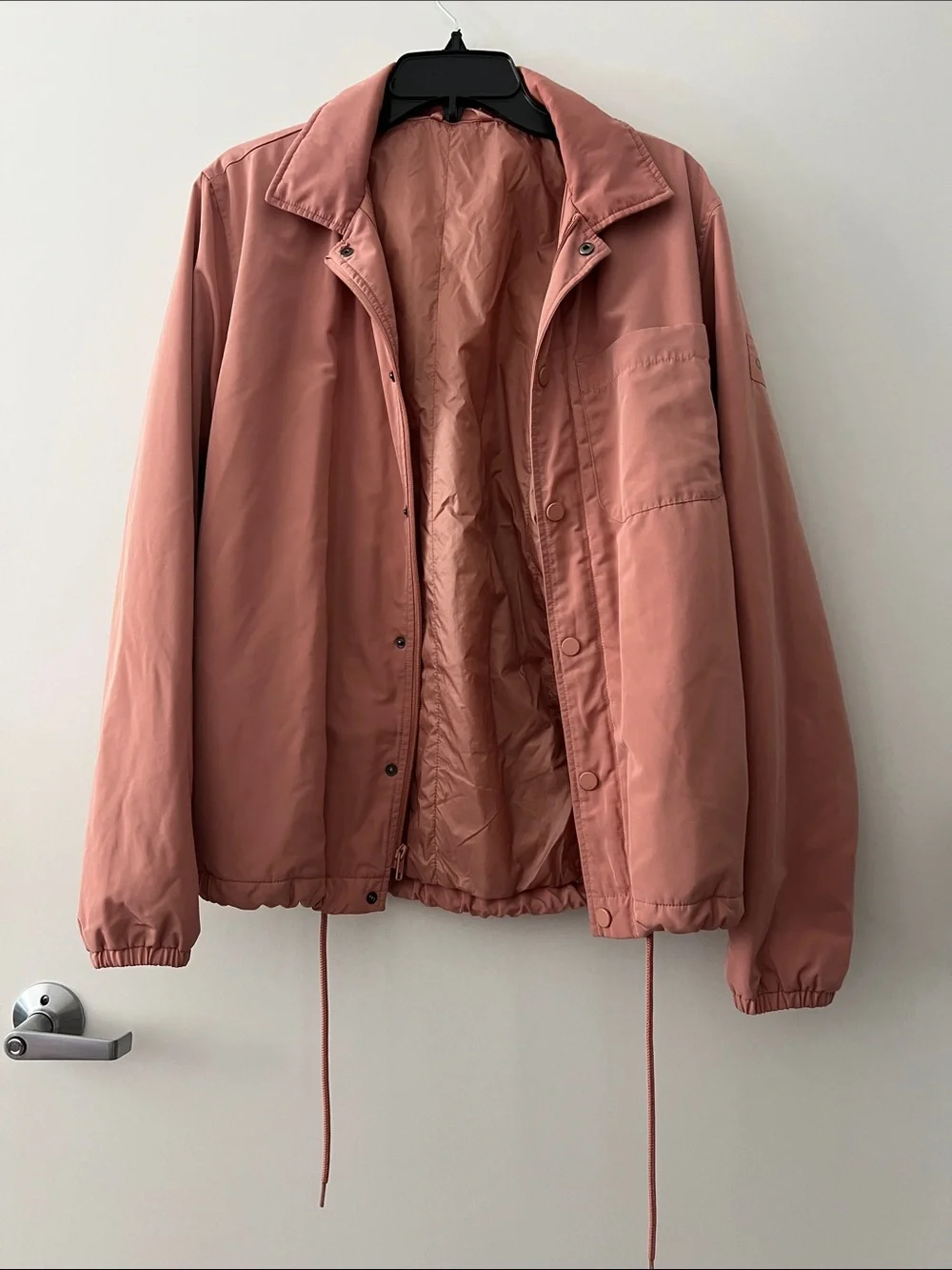 ALO Yoga Dusty Rose Bomber Jacket